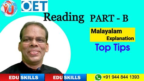 Edu Skills Oet Reading Part B Strategies Tips Tricks Explained