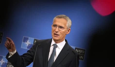 Nato Secretary General Jens Stoltenberg More Than 20 Allies To Hit 2 Gdp Defense Target This