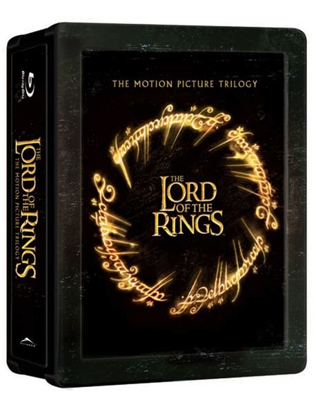 The Lord Of The Rings Trilogy Blu Ray Steelbook Collection Cole Es