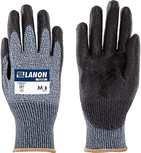 LANON Cut Resistant Gloves High Performance Level C Safety Work Gloves