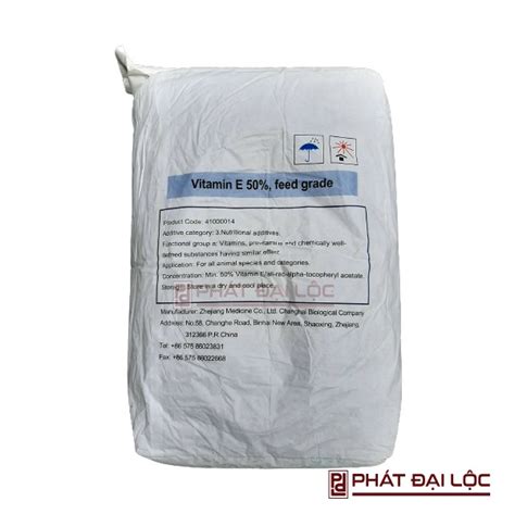 Bán Vitamin E50 Zmc Trung Quốc Bao 25kg