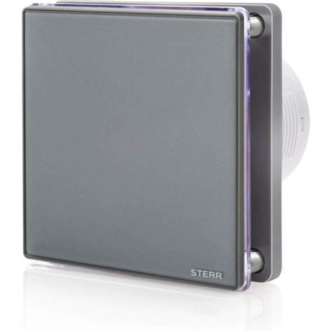 Sterr Gris Extracteur D Air Mm Avec Led Extracteur D Air Silencieux