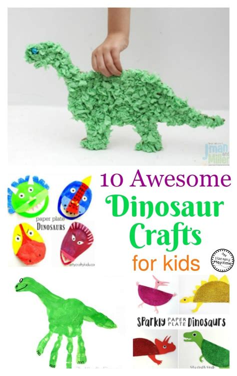 10 Awesome Dinosaur Crafts for Kids - Planning Playtime