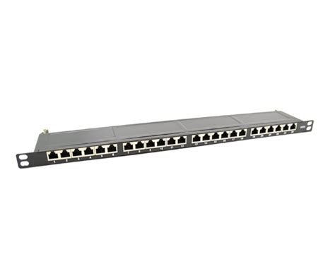 Cat Port Unshielded U Copper Patch Panel Fibertronics Inc