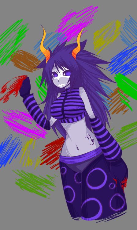 Mmd Request Number One Gamzee Makara Female By X Insane On Deviantart