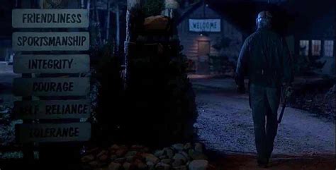 Camp Over Night And Screen ‘jason Lives Friday The 13th Part Vi’ At The Camp Shooting Location