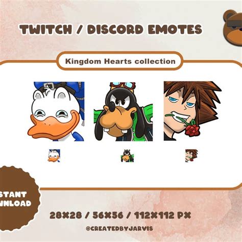 Goofy Discord Emote Etsy