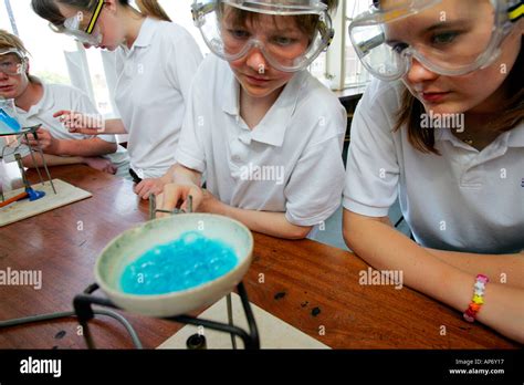 14 To 18high School Pupils Science Class South Of England Great