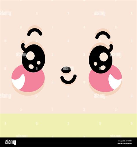 Happy facial expression Stock Vector Image & Art - Alamy