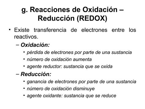 Tipos De Reacciones Quimicas Ppt