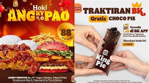 Promo Burger King Bulan Februari 2023 Angry Whopper JR Harga Spesial