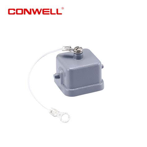 Heavy Duty Connector 3 Pin Electric Connectors Protection Cover With