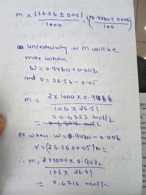 A Solution Of HNO Is Standardized By Reaction With Pure Sodium