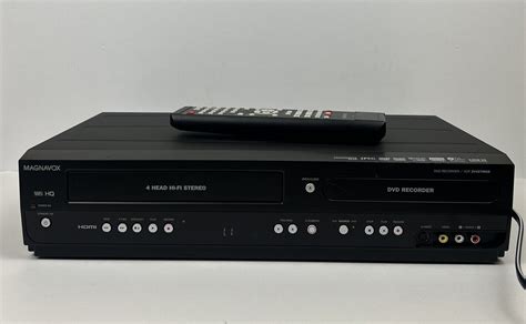 Magnavox Zv Mg Vcr Dvd Vhs Recorder Combo Player W Remote Tested