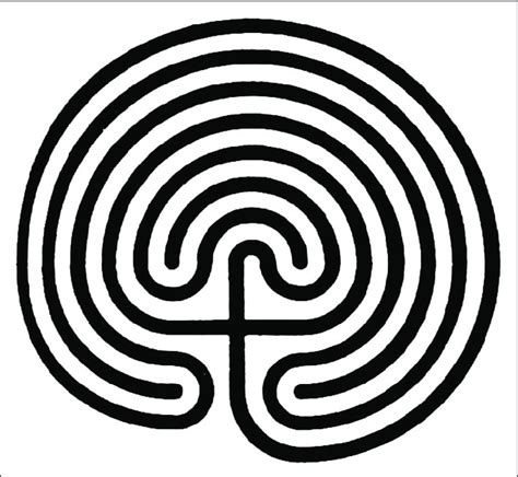 The most famous labyrinth is the 11-circuit labyrinth of the Chartres ...