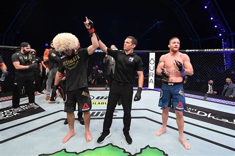 UFC 254 Bonuses: Khabib Earns Performance Award in Final Fight