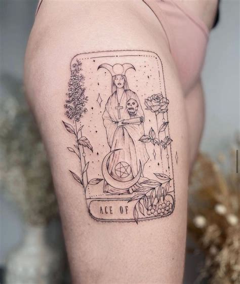 Best Minimalist Tarot Tattoo Ideas That Will Blow Your Mind