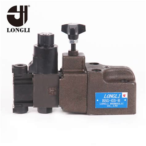 BSG03 Yuken Type Hydraulic Safety Pressure Solenoid Relief Valve