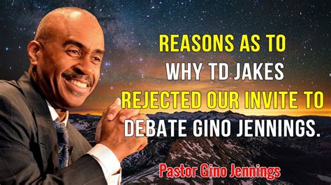 Pastor Gino Jennings Reasons As To Why Gino Jennings Youtube