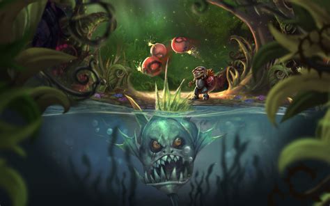 Ziggs in the Enchanted Forest - HD Wallpaper from League of Legends