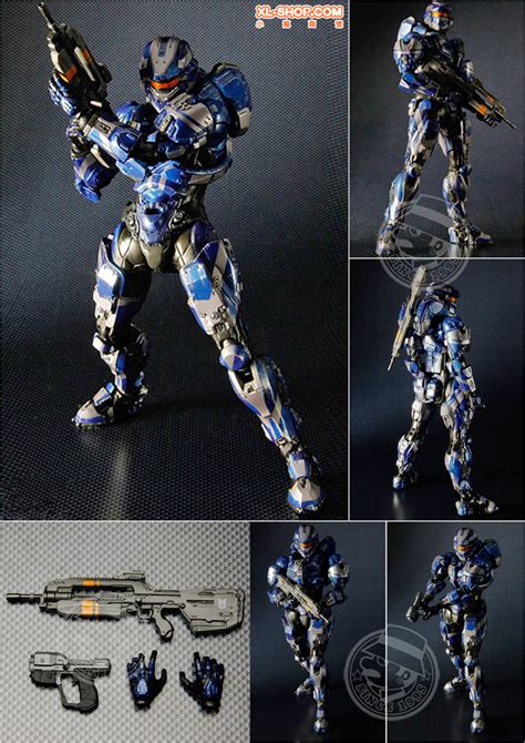 Square Enix Play Arts Kai Halo 4 Sparton Warrior