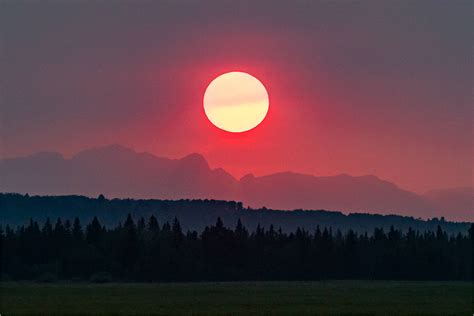 Smoky Summer Sunsets Christopher Martin Photography