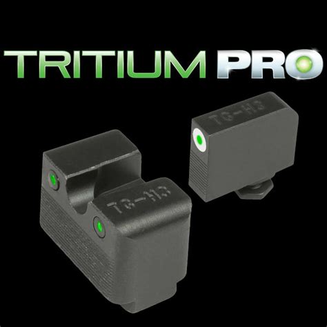 Truglo Tritium Pro Night Sight For Glock Mos 171919x23262733