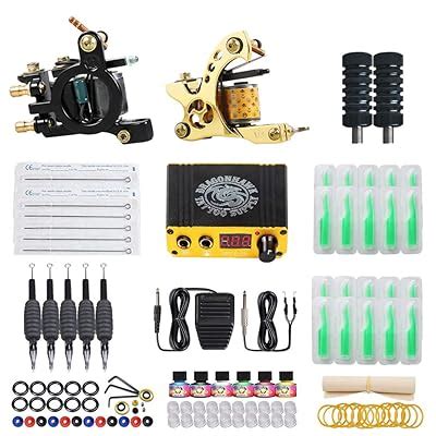 Dragonhawk Complete Tattoo Kit With Power Supply And Bermuda Ubuy