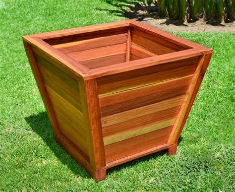 How To Build Redwood Planters Pdf Plans