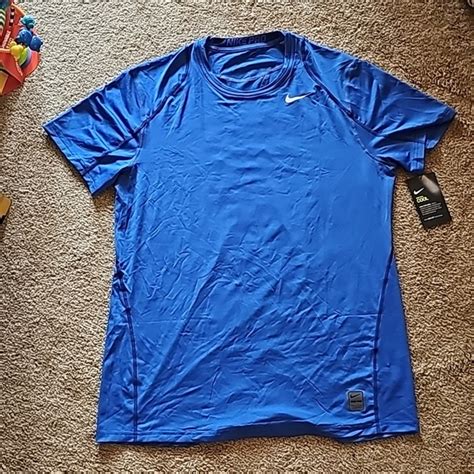 Nike Shirts Mens Nike Pro Dri Fit Short Sleve Fitted Poshmark