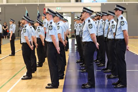 41 Queensland Police Service Recruits Inducted Into Service Townsville