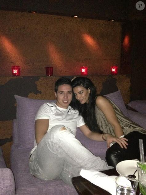 Photo Samir Nasri Et Sa Nouvelle Compagne Anara Atanes Le Janvier