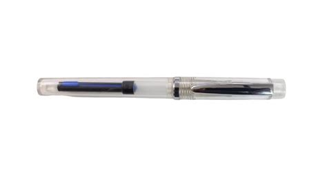 Click Student Fountain Pen Chrome Trims Demonstrator - CLICK Pens