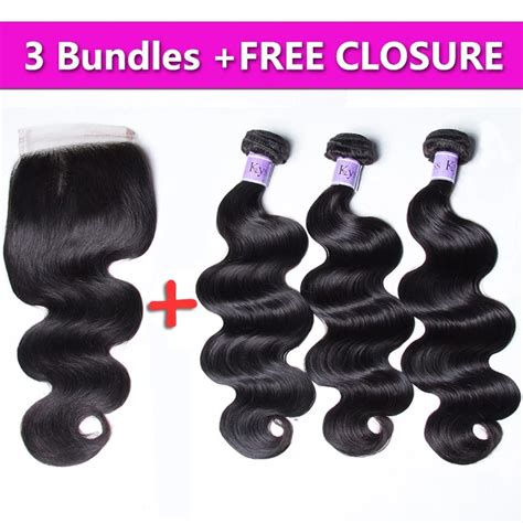 Unice Hair A Kysiss Series Virgin Hair Body Wave Brazilian Virgin Hair