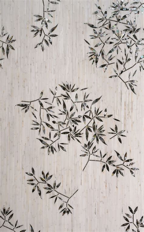 Bamboo Foliage Mosaic 1 Decorative Materials