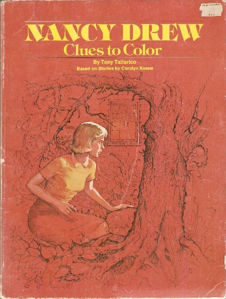 Nancy Drew Coloring Books The Cover Art Of Childrens Series Books