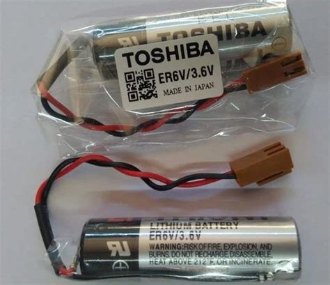 AA ER6V Toshiba Lithium Battery For Cnc Machine Battery Capacity