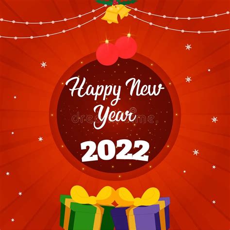 Happy New Year Banner Design Stock Vector - Illustration of design ...