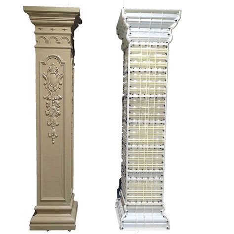 Roman Decorative Precast Concrete Pillars Column Molds - Buy Concrete