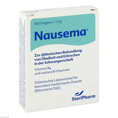 NAUSEMA Dragees 60 St Preisvergleich PZN 9944777 MediPreis De