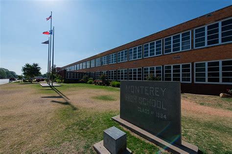 Monterey High school with model 51.12.10.4 Marquee theater-style ...