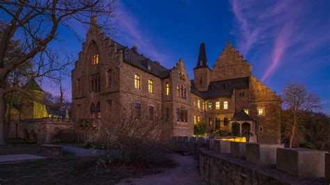 Schloss Mansfeld 3 Foto And Bild Spezial Nacht Architektur Bilder