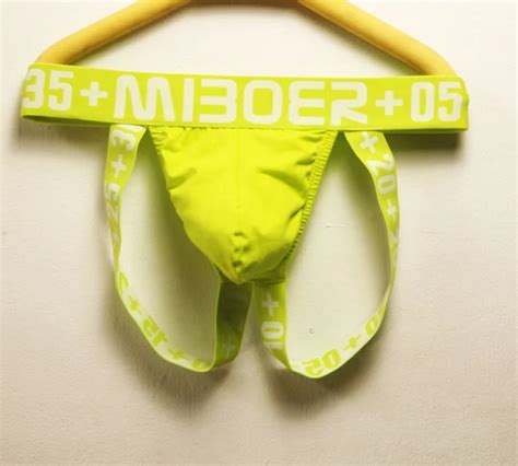 Gay Jockstrap Wide Waistband Fashion Thongs Sexy G String Men Bikini