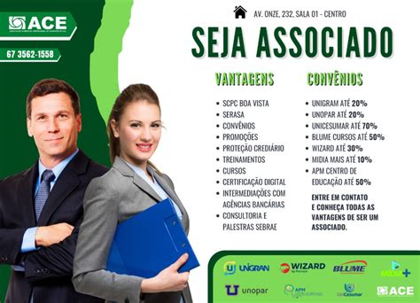 Seja Um Associado Associa O Comercial Empresarial De Chapad O Do Sul