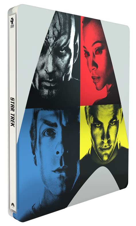 Star Trek 2009 Steelbook Edición Titans of Cult 4K UHD Blu Ray