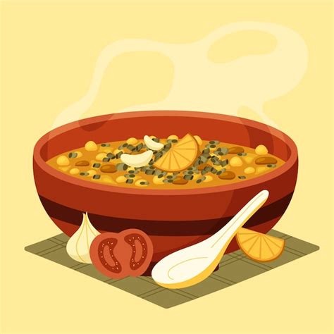 Ilustración de locro en estilo dibujado a mano Vector Gratis