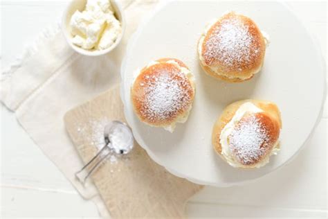 Norwegian Fastelavnsboller Recipe With Cardamom Almond And Cream