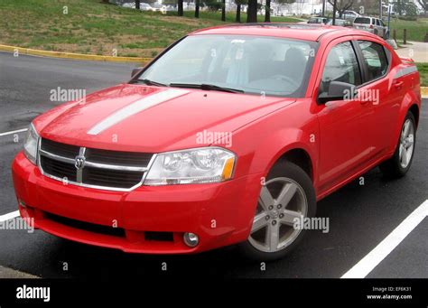 Dodge Avenger SXT sedan 2 Stock Photo - Alamy