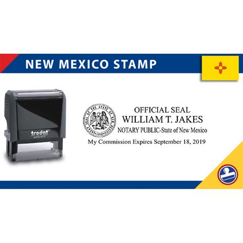 Selfstamps New Mexico Notary Stamp