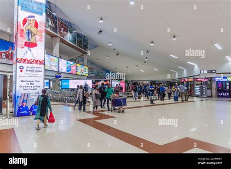 GUWAHATI, INDIA - JANUARY 28, 2017: Interior of Lokpriya Gopinath ...